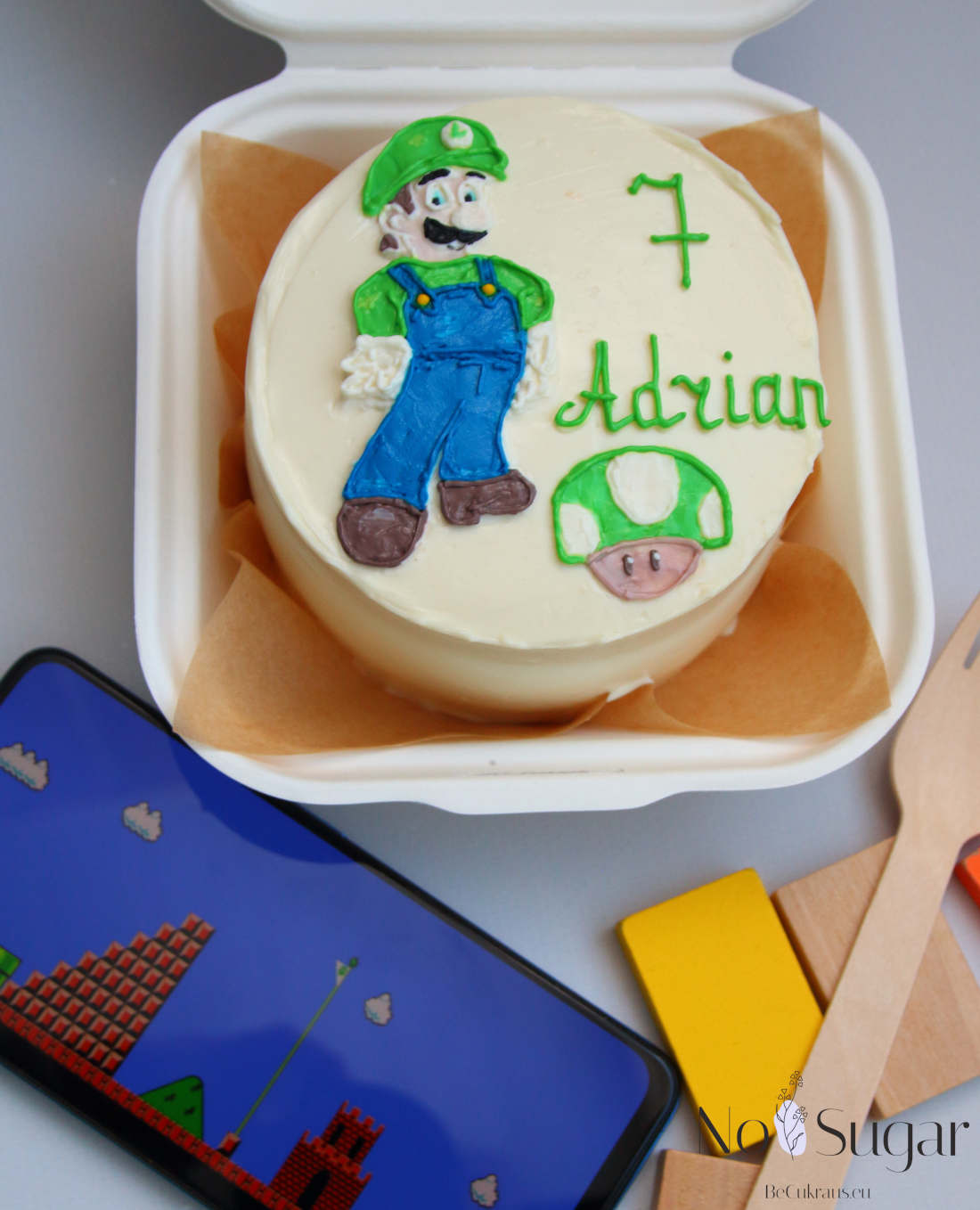 Bento cake for games lover