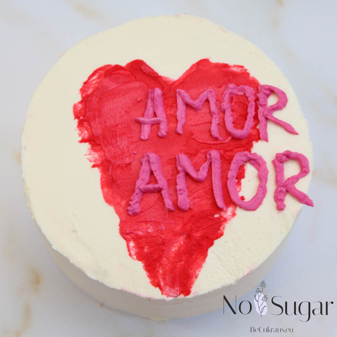 Sugar-free cake Amor in Vilnius