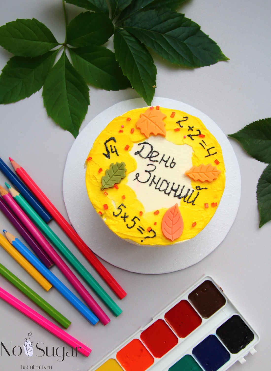 Бенто-торт на День знаний 1 сентября