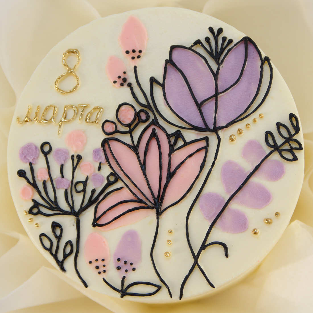 Bento cake March 8 - International Women's Day in Vilnius