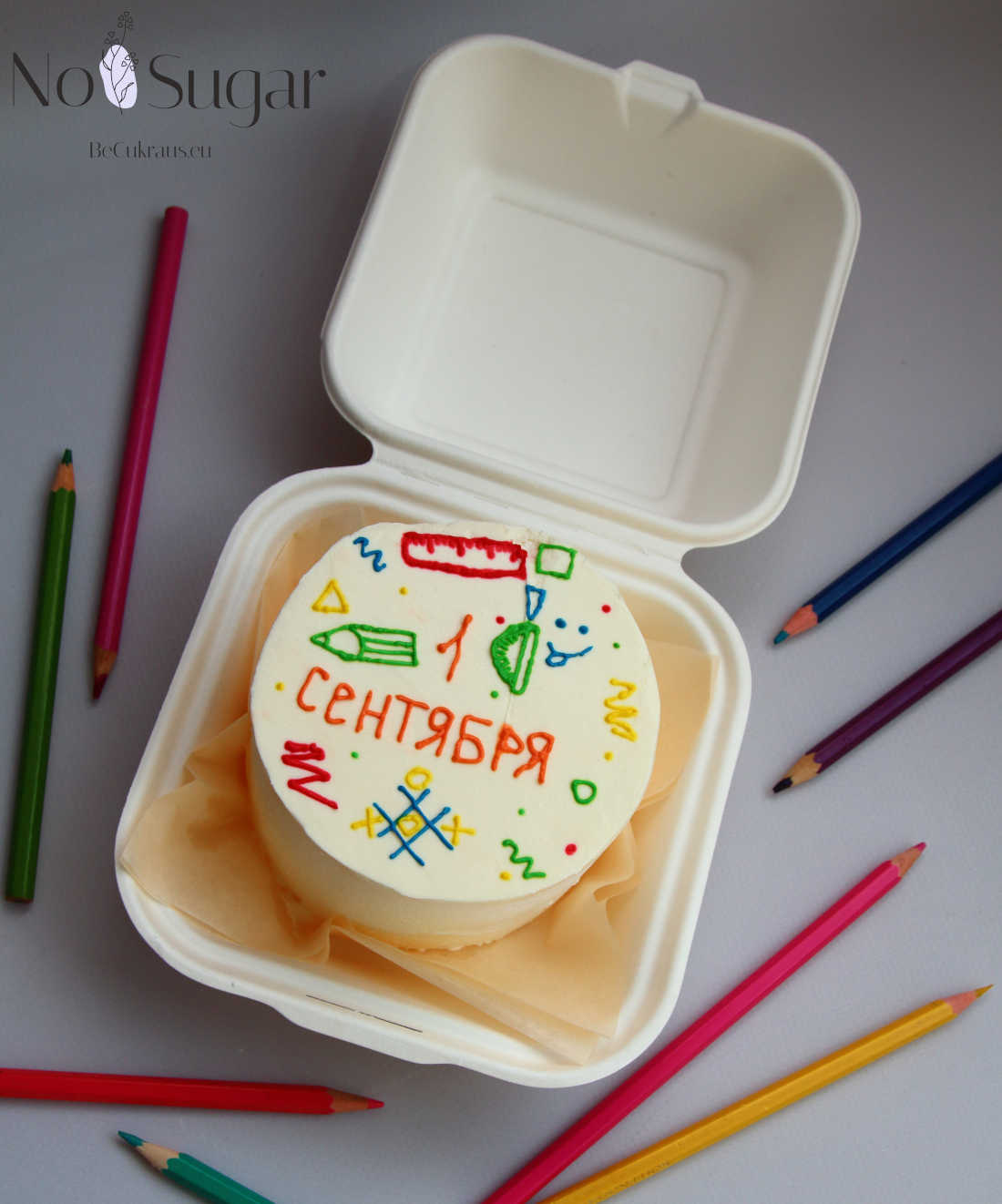 Бенто-торт на День знаний 1 сентября