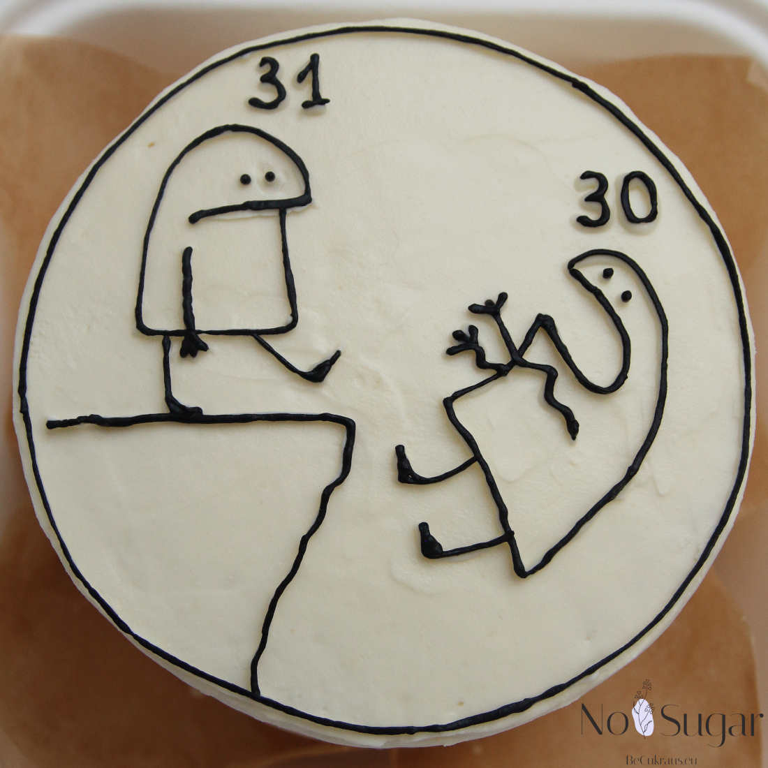 Bento tortas su amžiumi gimtadienio proga - Sparta