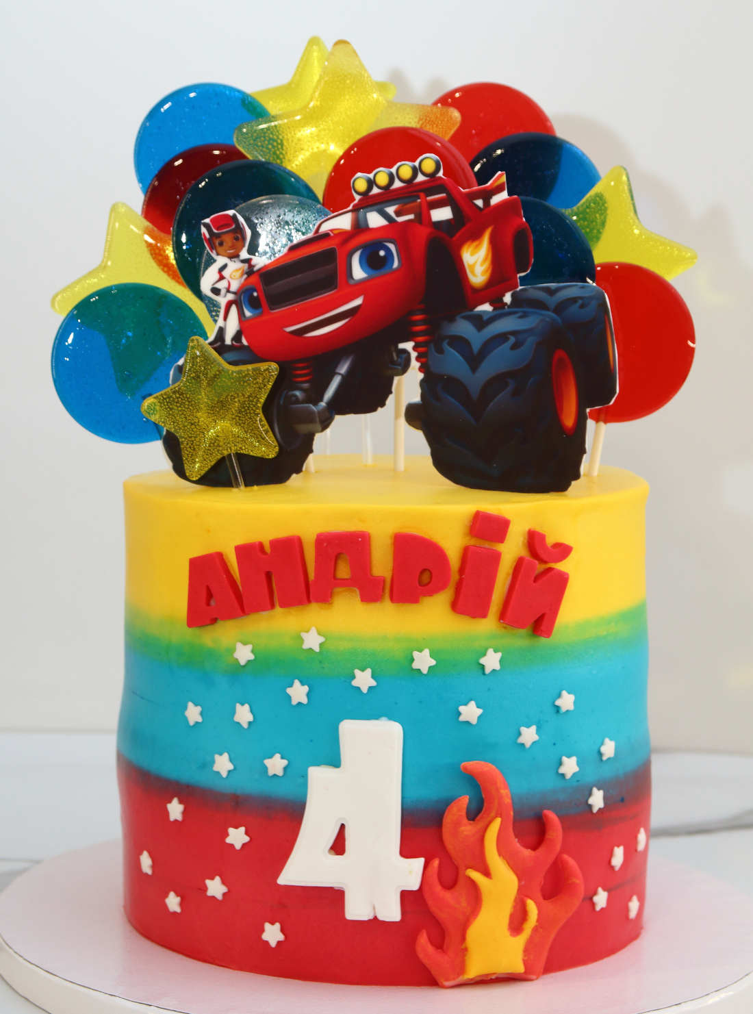 Blaze and the Monster Machines cake