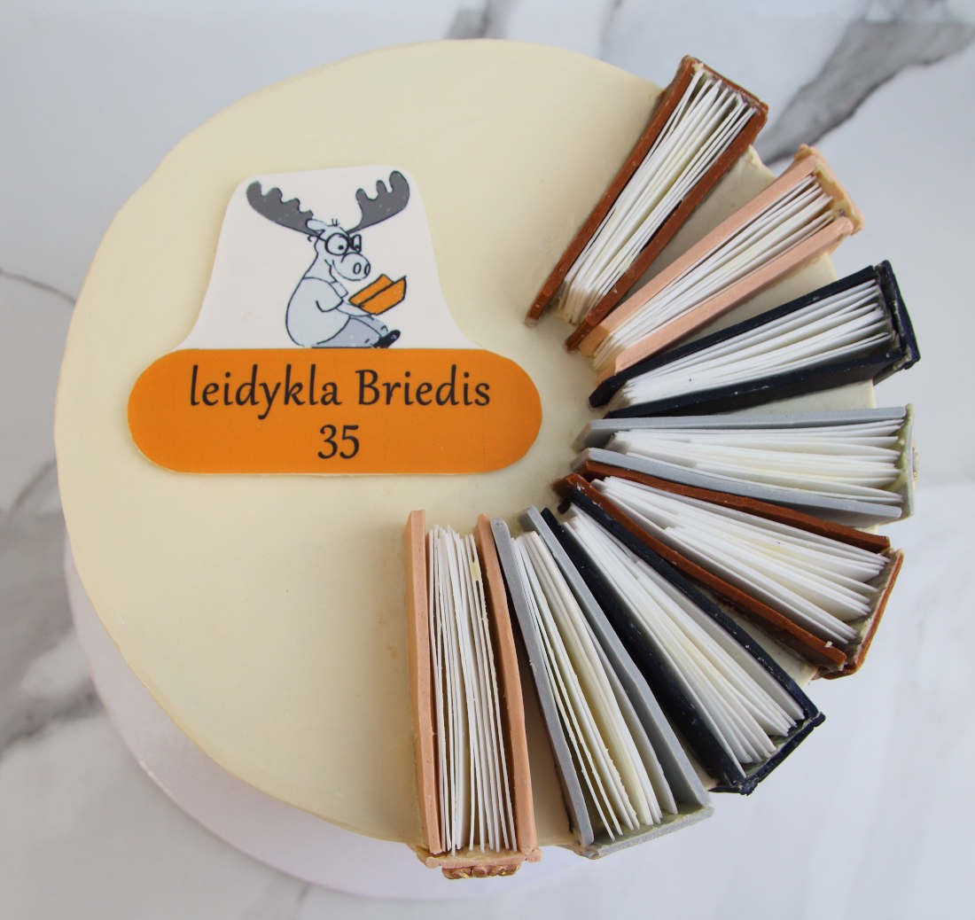 Cake for the company's 35th anniversary