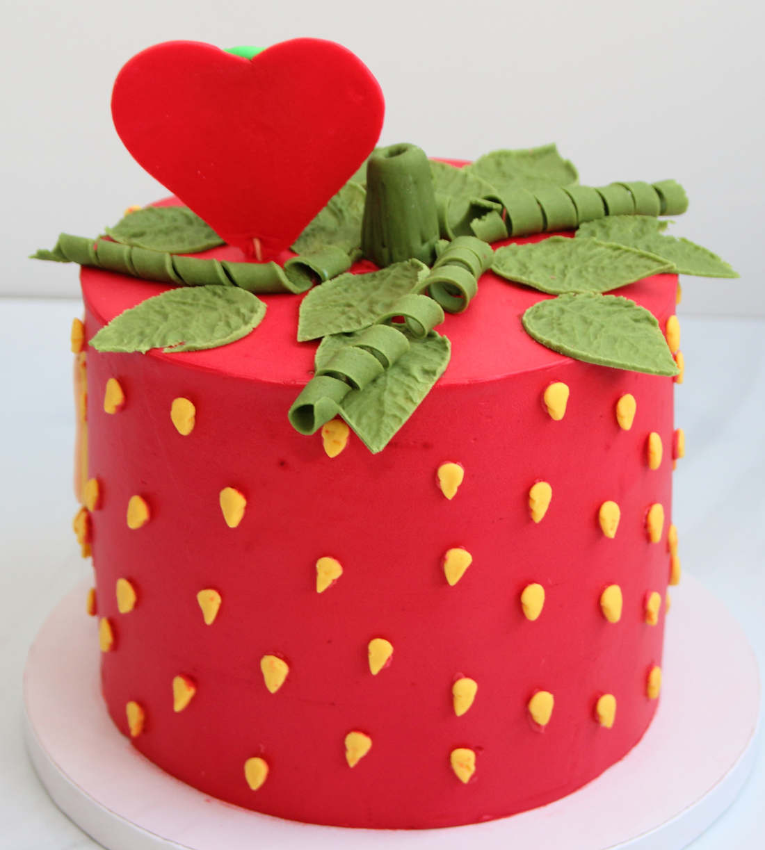 Fairytale strawberry for girl's birthday