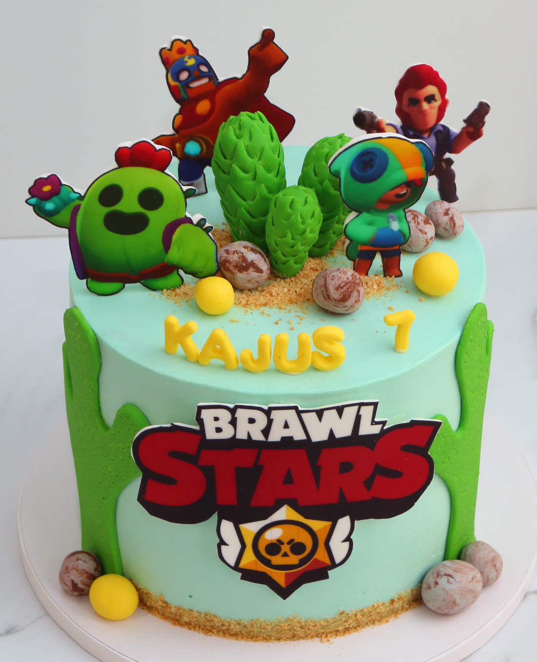 Brawl Stars cake for a boy