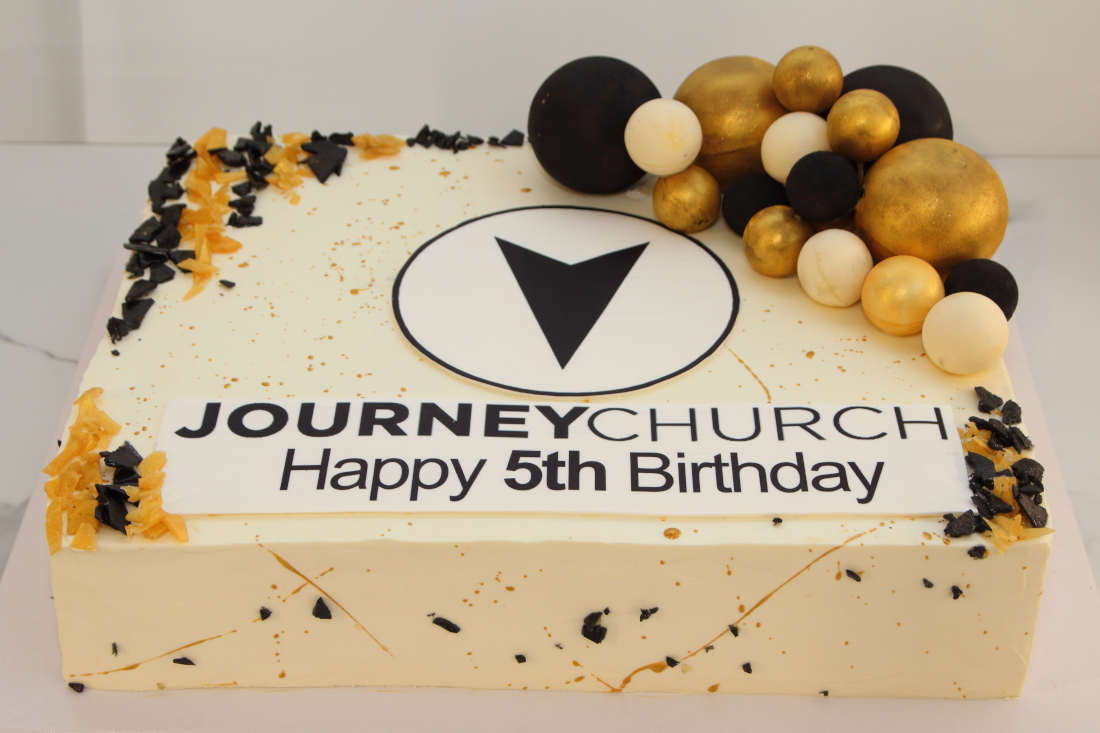 Cake with company logo - buy in Vilnius