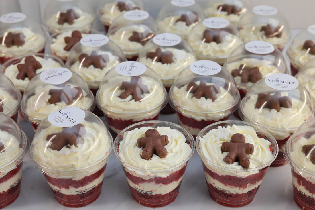 Пряничный человек и начинка красный бархат