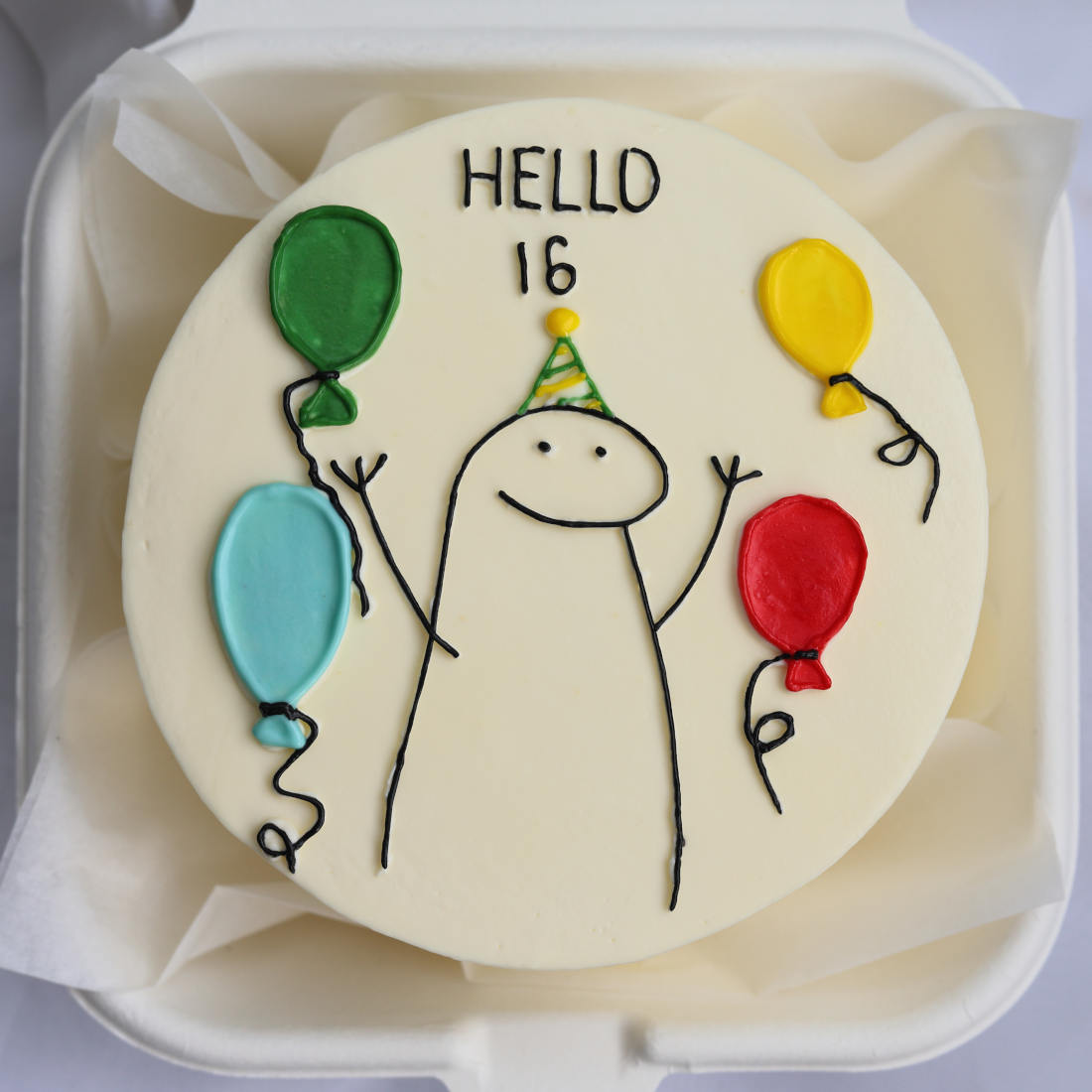 Bento tortas gimtadieniui Hello 16