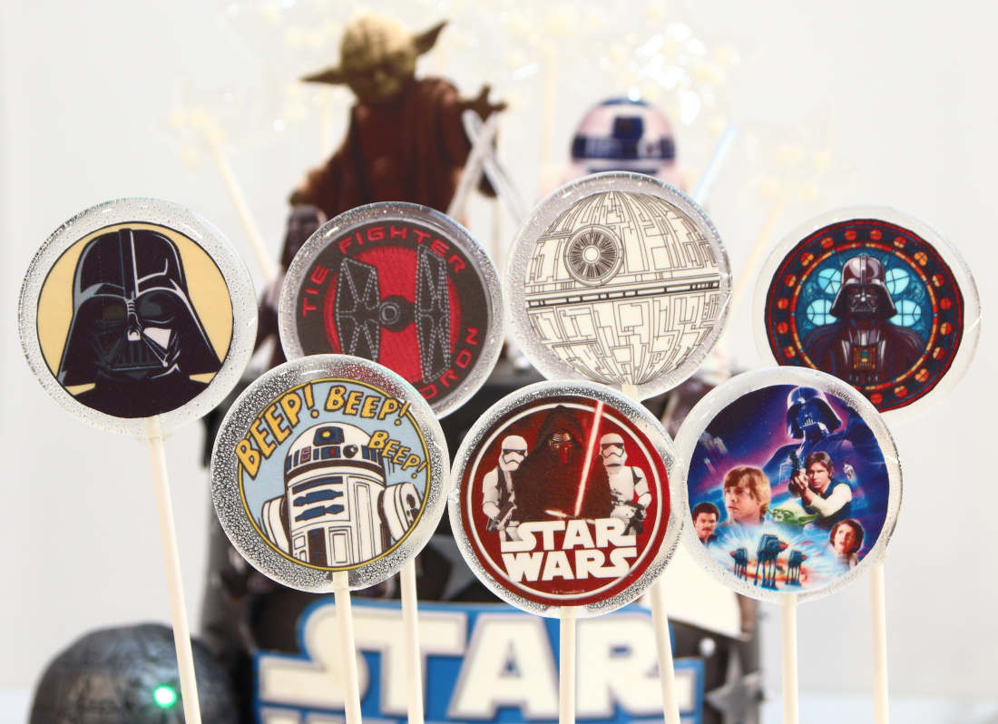 Леденцы Звездные войны в подарок на день рождения
