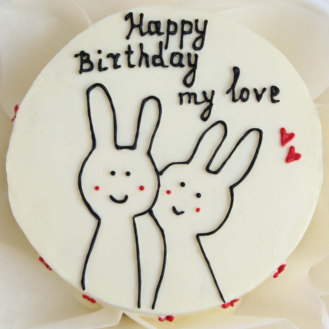 Bento cake for a woman's birthday