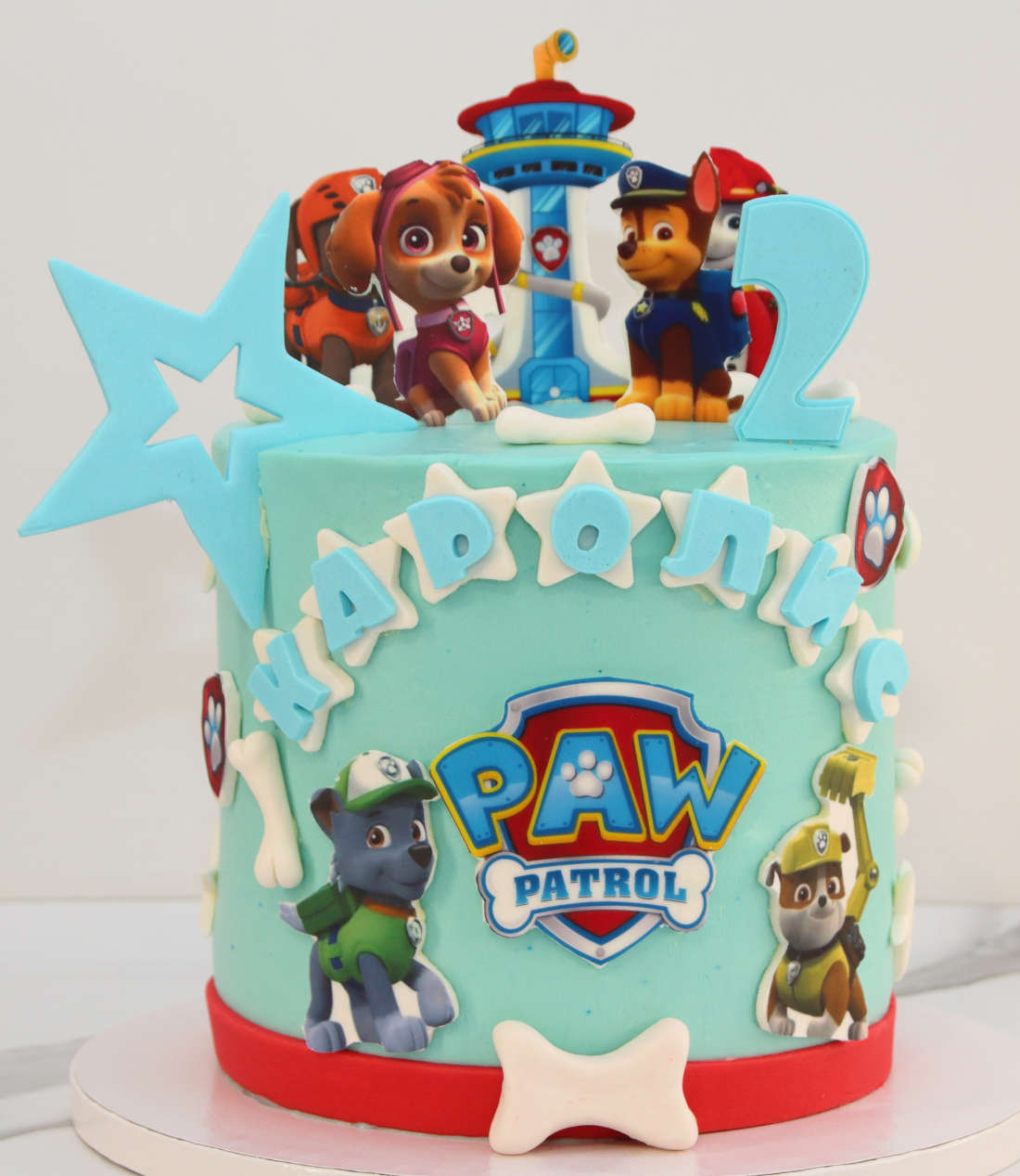 Торт Щенячий патруль в Вильнюсе
