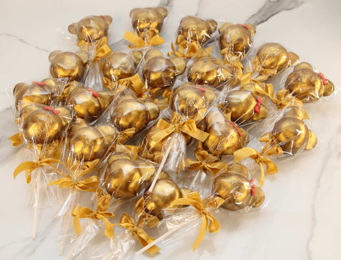 Peliukas Mikis cake pops Vilniuje