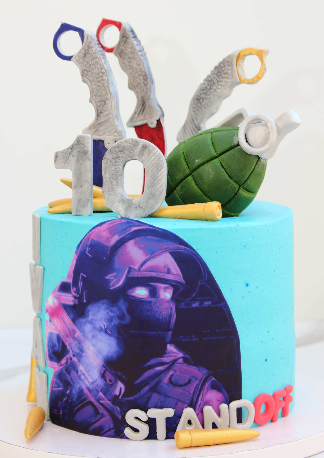 Tortas su ginklais pagal žaidimą Standoff 2