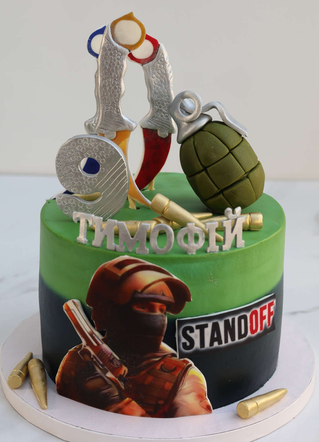 Tortas berniukui pagal žaidimą Standoff Vilniuje