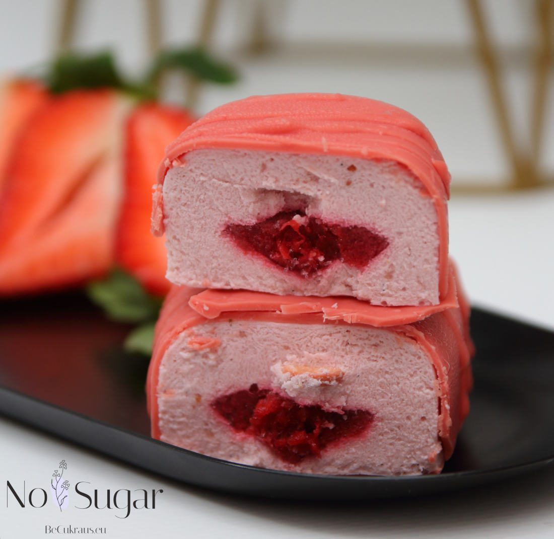 Состав эскимо без сахара с клубникой