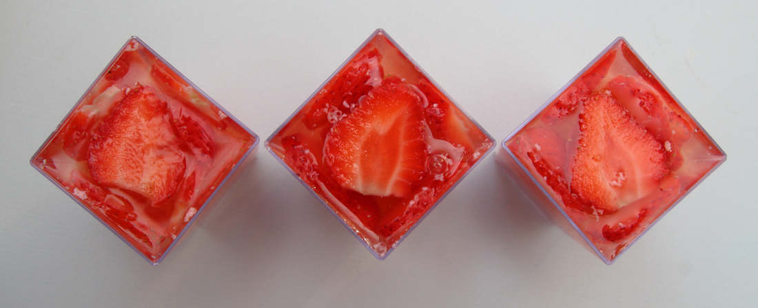 Трайфл с клубникой для диабетиков