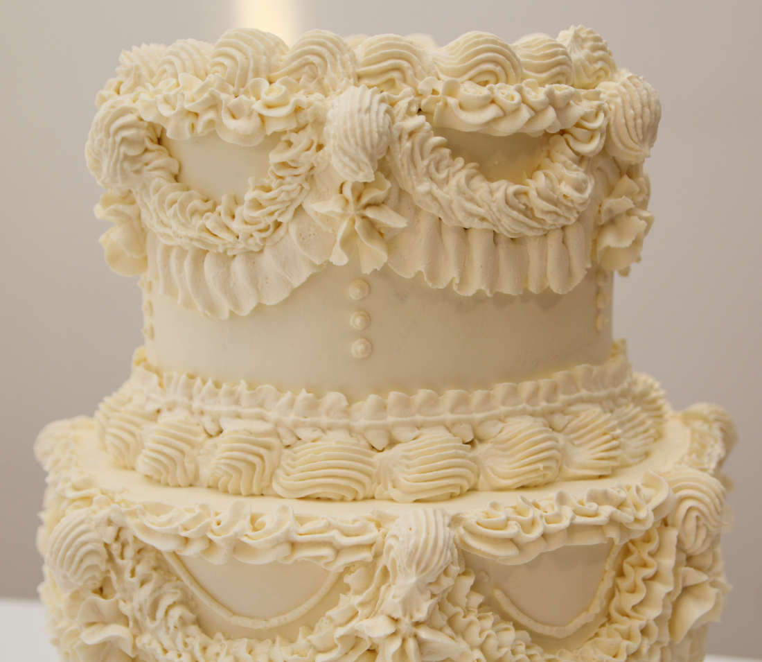 Украшение свадебного торта без сахара